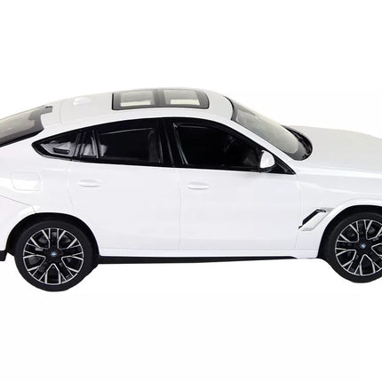 Automobilis R/C Bmw X6 M 1:14 Rastar Baltas