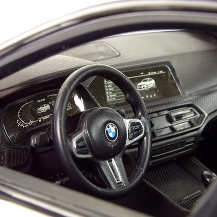 Automobilis R/C Bmw X6 M 1:14 Rastar Baltas