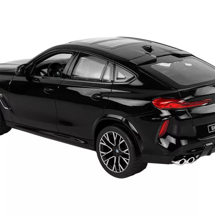 Radijo bangomis valdomas automobilis BMW X6 M 1:14 Rastar, juodas