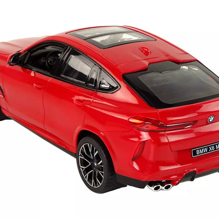 Automobilis R/C Bmw X6 M 1:14 Rastar Raudonas