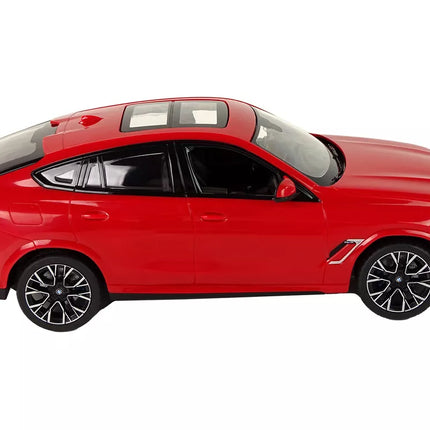 Automobilis R/C Bmw X6 M 1:14 Rastar Raudonas