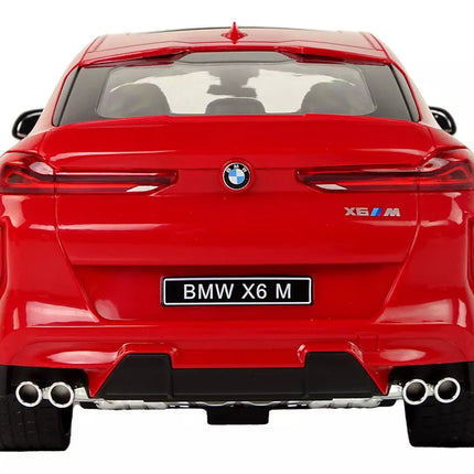 Automobilis R/C Bmw X6 M 1:14 Rastar Raudonas