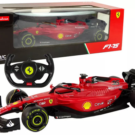 R/C lenktyninis automobilis Ferrari F1 1:12, raudonas