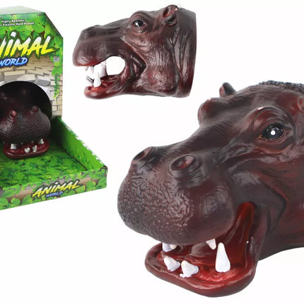 Rankų lėlė - hipopotamas