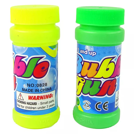 Spalvingas muilo burbulų pistoletas