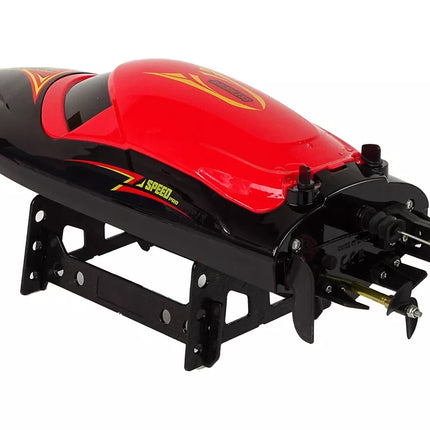 Motorinė valtis R/C 2.4G Raudona 35 KM/H