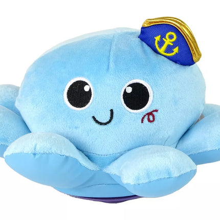 Aštuonkojo talismanas su šviesomis ir garsais, mėlynas