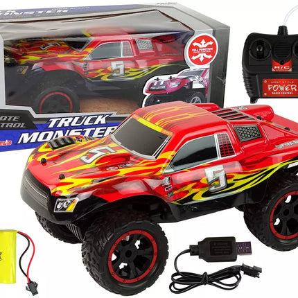 Nuotoliniu būdu valdoma bekelės transporto priemonė R/C 1:12 20 km/h Raudona