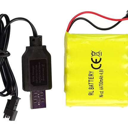 Nuotoliniu būdu valdoma bekelės transporto priemonė R/C 1:12 20 km/h Raudona