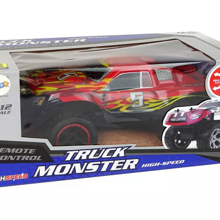 Nuotoliniu būdu valdoma bekelės transporto priemonė R/C 1:12 20 km/h Raudona