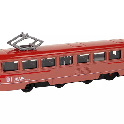 Traukinių frikcinės pavaros garsai, metalinis, raudonas