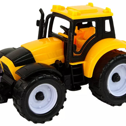 Žemės ūkio traktorių rinkinys, ūkis, 4 spalvingi vienetai