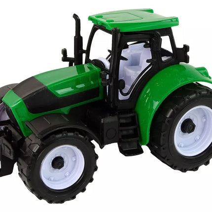 Žemės ūkio traktorių rinkinys, ūkis, 3 spalvoti vienetai