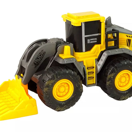 Konstrukcinių transporto priemonių rinkinys, 3 geltoni modeliai