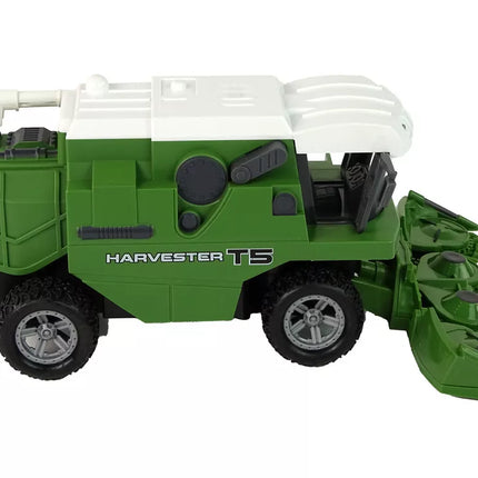 Nuotoliniu būdu valdomas žemės ūkio kombainas R/C Šviesos Žalias