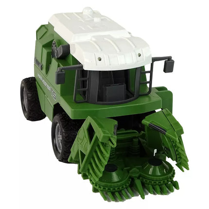 Nuotoliniu būdu valdomas žemės ūkio kombainas R/C Šviesos Žalias