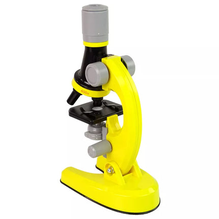 Vaikų mokomasis mikroskopo rinkinys, geltonas