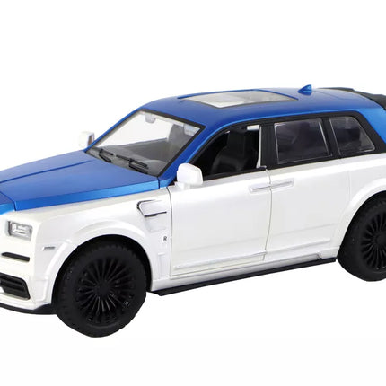 Automobilis R/C 1:20 Baltas ir Mėlynas Nuotoliniu Būdu Valdomas