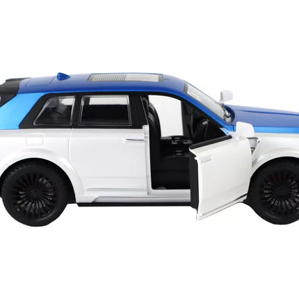 Automobilis R/C 1:20 Baltas ir Mėlynas Nuotoliniu Būdu Valdomas