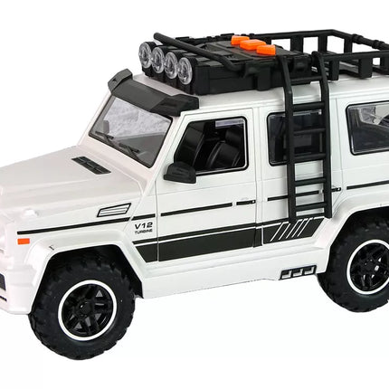 Akumuliatorinis visureigis, baltas