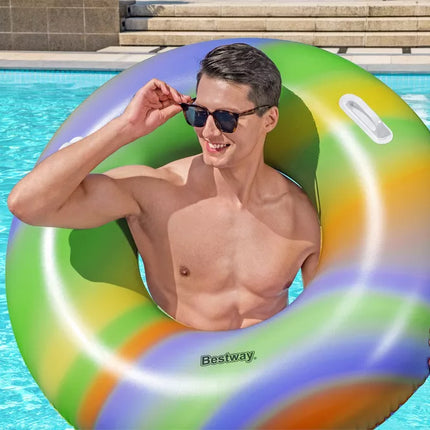 Pripučiamas ratas 119 cm Rainbow Bestway 36352