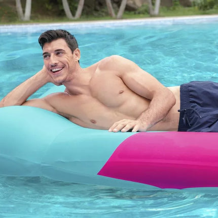 Pripučiamos lovos čiužinys su užvalkalu 200 x 129 cm Bestway 43305