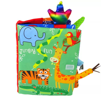 Spalvinga knyga apie džiunglių gyvūnus