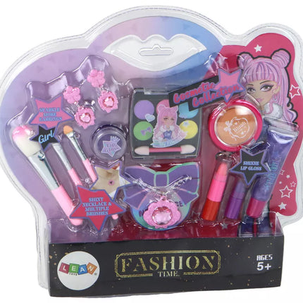 Grožio rinkinys Kosmetika Makiažas Papuošalai 18 vnt.