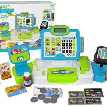 Plastikinis kasos aparatas vaikams