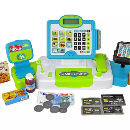 Plastikinis kasos aparatas vaikams