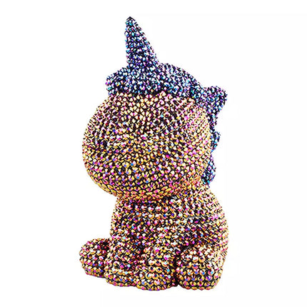 Kūrybinis vienaragio rinkinys "Pasidaryk pats" Deimantai Kristalai Ruda