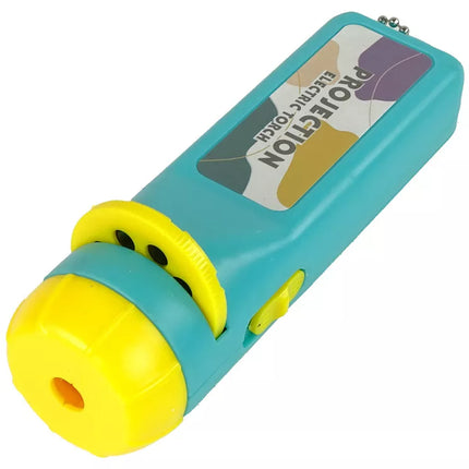 Mėlynas nuotraukų projektorius, 24 nuotraukos