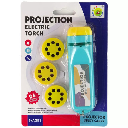 Mėlynas nuotraukų projektorius, 24 nuotraukos