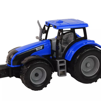 Traktorius su priekaba Žemės ūkio transporto priemonė Ūkis Mėlyna