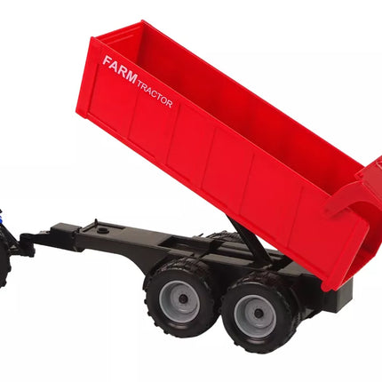 Traktorius su priekaba Žemės ūkio transporto priemonė Ūkis Mėlyna