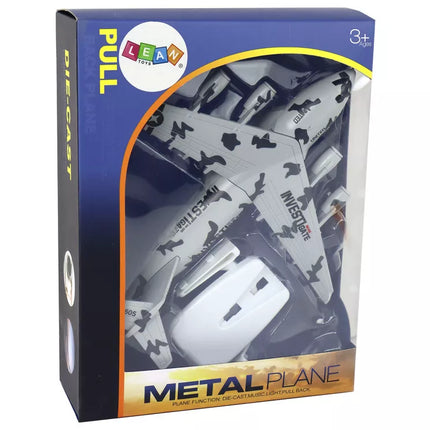 Karinė pilka kamufliažinė UNITED lėktuvo figūrėlė HW-605