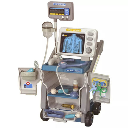 Mažojo gydytojo stetoskopo rinkinys, šviesiai rožinis