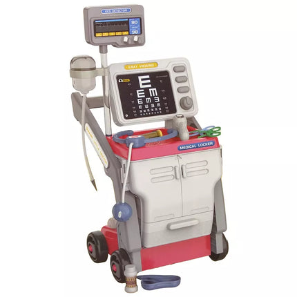 Mažojo gydytojo stetoskopo rinkinys, šviesiai rožinis