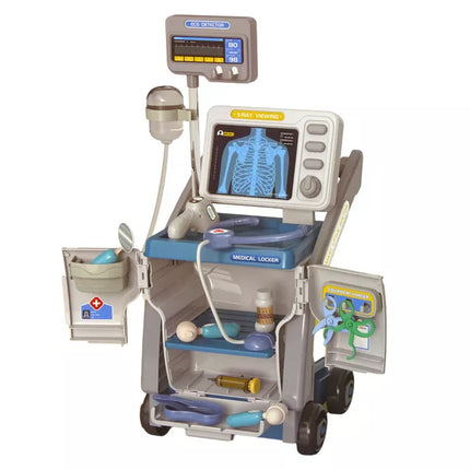 Mažojo gydytojo stetoskopo rinkinys, šviesiai mėlynas