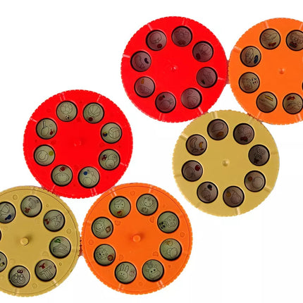 Projektoriaus lenta lagamine Mėlyni paveikslėliai