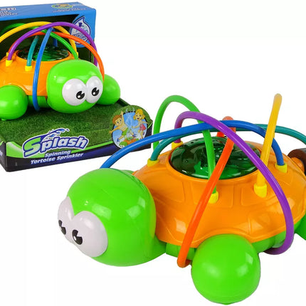 Vėžlio formos plastikinis vandens fontanas