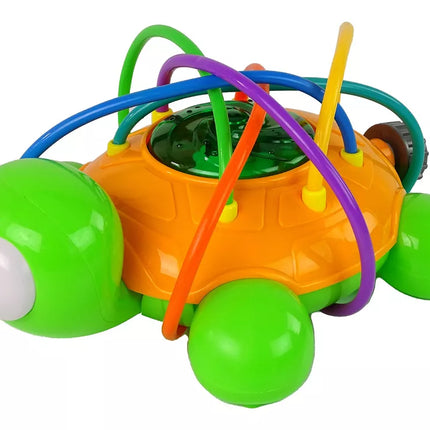 Vėžlio formos plastikinis vandens fontanas