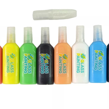 Baldų langų lipdukai Jūros gyvūnai Vėžlys „Pasidaryk pats“ 8 spalvų blizgučiai