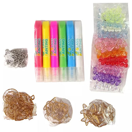 ""Pasidaryk pats" papuošalų gamybos rinkinys Karoliukai Rašikliai"