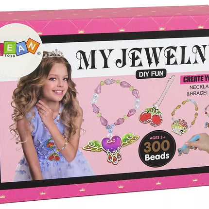 ""Pasidaryk pats" papuošalų gamybos rinkinys Karoliukai Rašikliai"