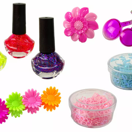 Vienaragio nagų dailės makiažo rinkinys