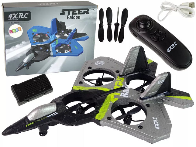 Nuotoliniu būdu valdomas putplasčio reaktyvinis lėktuvas R/C 360 laipsnių