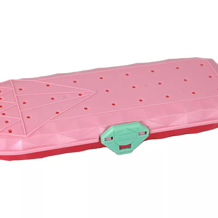 Apyrankių gamybos rinkinys, rožinė dėžutė