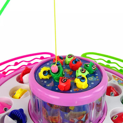 Žvejybos arkadinis žaidimas, rožinis