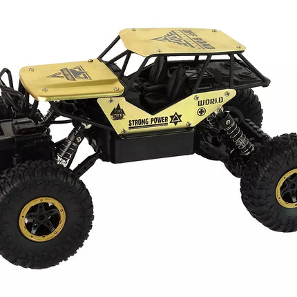 Automobilis RC High Wheels 1:18 Plastikinis Juodas Auksinis